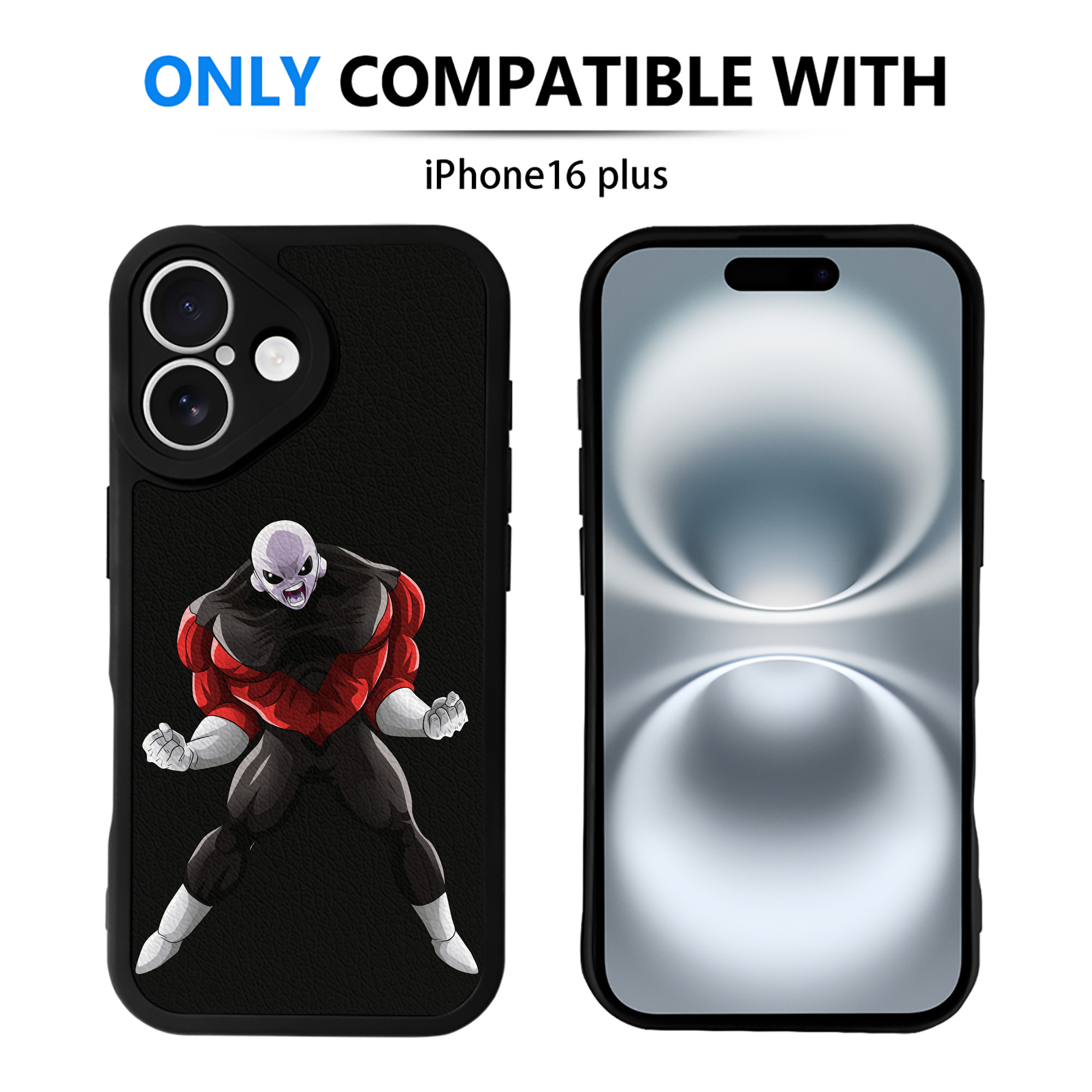 （画像用） ドラゴンボール DRAGON BALL 【iPhone 16シリーズ対応】シリコンスマホケース（レザー調） 材質：シリコン